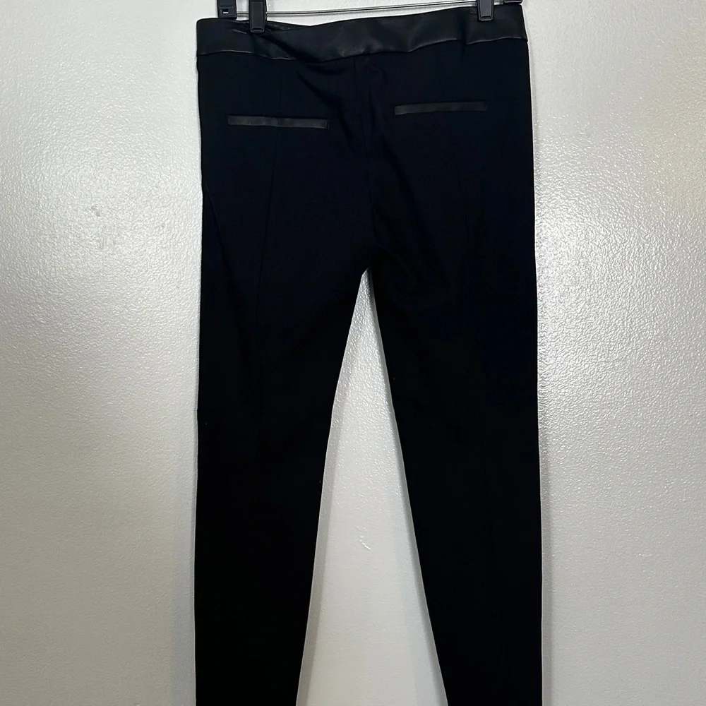 Express Black and White Plaid Pants - Picture 4 of 7